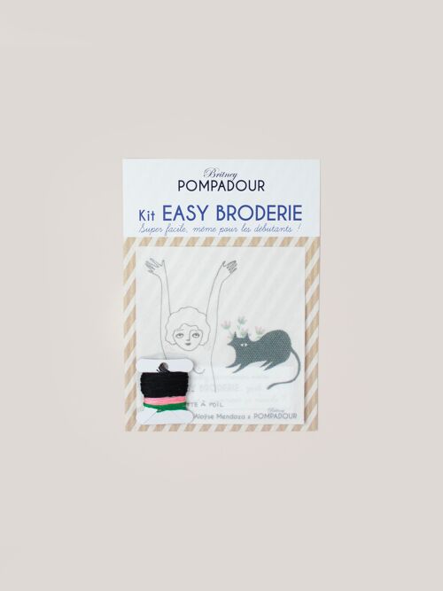 Recharge  EASY BRODERIE - Aloyse Mendoza - Nenette et chat