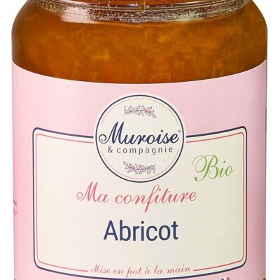Confiture artisanale d'abricot bio - 350 g