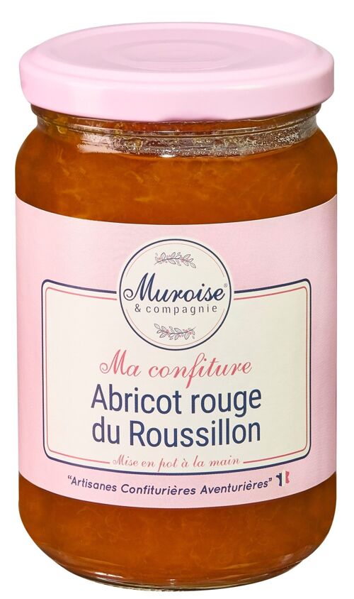 Confiture artisanale d'abricot rouge du Roussillon - 350 g