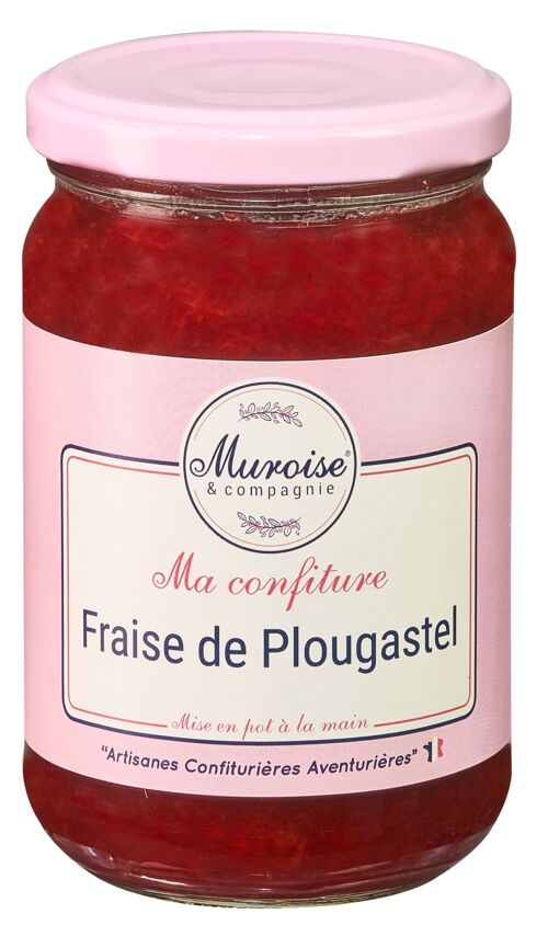Confiture artisanale de fraise de Plougastel - 350 g