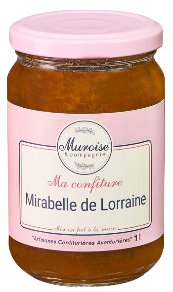 Confiture artisanale de mirabelle de Lorraine - 350 g 1
