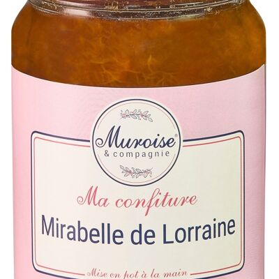 Confiture artisanale de mirabelle de Lorraine - 350 g