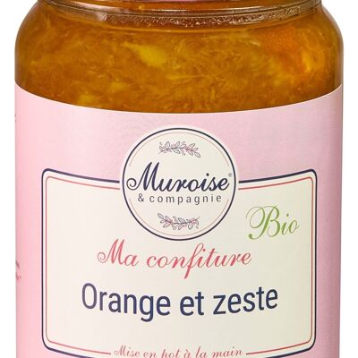 Marmellata artigianale di arance e scorza biologica - 350 g