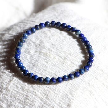 Bracelet en pierre naturelle Lapis lazuli 3