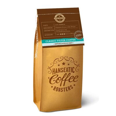 Classic filter decaffeinated - 6 x 250g