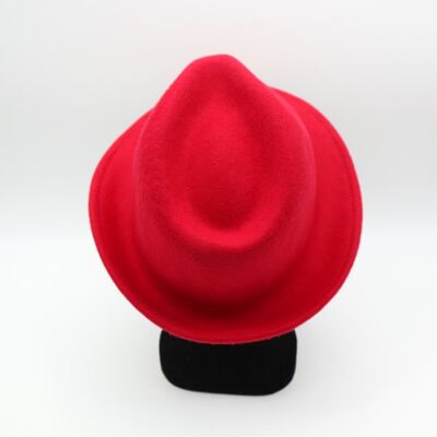 DOPPIO Trilby Rosso/beige T59