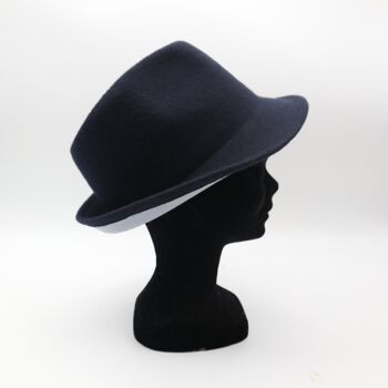 Trilby DOUBLE Marine / Bleu Crepuscule T57 2