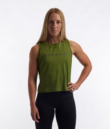 Top Clean Femme Vert 1