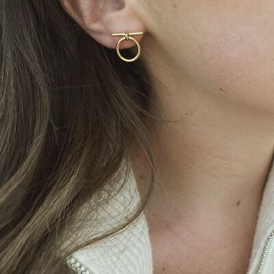 NURIA EARRINGS - GOLD COLOR