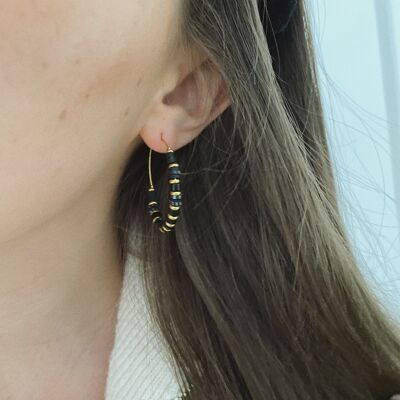 Boucles d'oreilles sigrid - couleur or