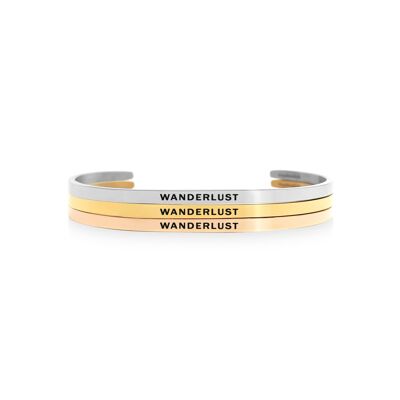 Wanderlust Mantra Bracelet - GOLD