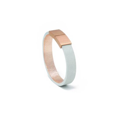 HANDMADE IN GERMANY | BANDIES - leather bracelet, jewelry, bangle, rose gold