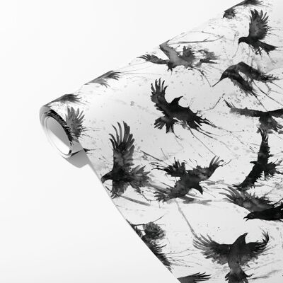 Geschenkpapier Crows