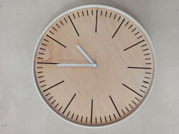 Horloge simple vierge 30cm 1