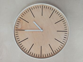 Horloge simple vierge 30cm 5