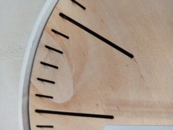 Horloge simple vierge 30cm 6