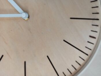 Horloge simple vierge 45 cm 7