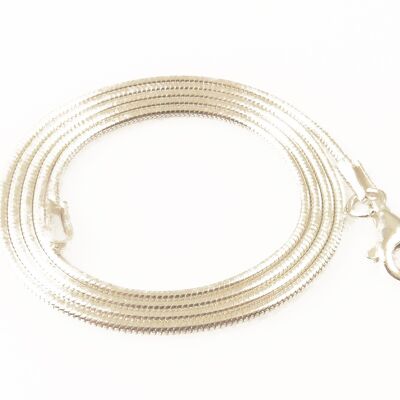 Snake chain made of 925 silver 40 cm
