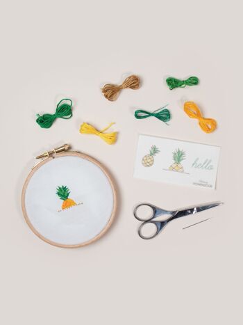 Recharge  EASY BRODERIE - hello ananas 1