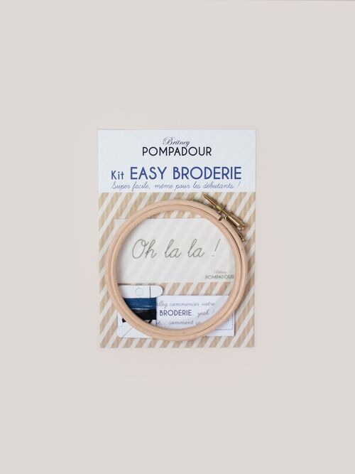 Kit EASY BRODERIE - Oh la la