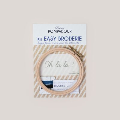 EASY EMBROIDERY Kit - Oh la la