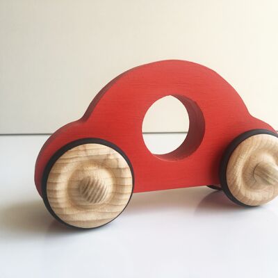 Small wooden Anatole car - Red