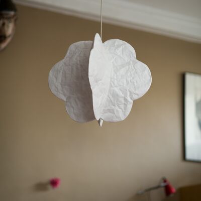 Tyvek Wolkenlampe