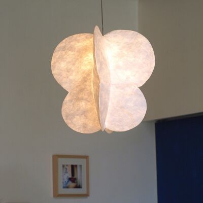 Tyvek Flower Lamp