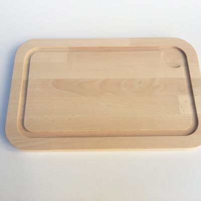 Amandine la tabla de cortar de madera - Rectangular