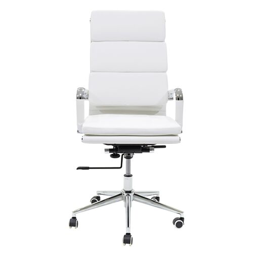 Manager office chair Tokyo pakoworld with PU white colour