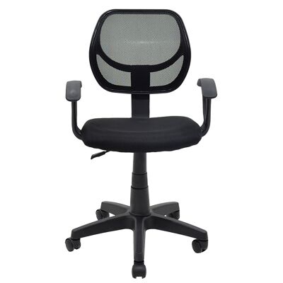 Labor office chair Sara pakoworld fabric mesh black