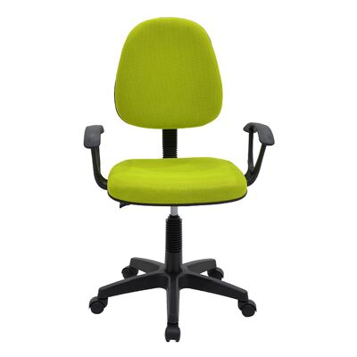 Silla de oficina de trabajo Maria pakoworld tela de malla verde