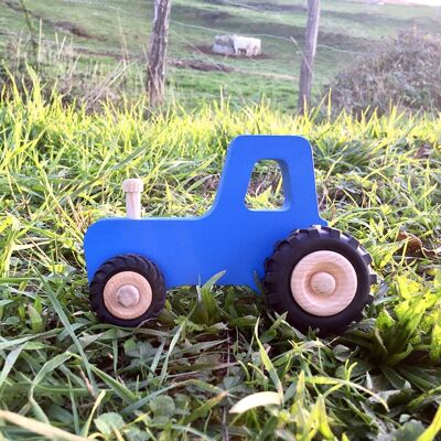 Joseph the little wooden tractor