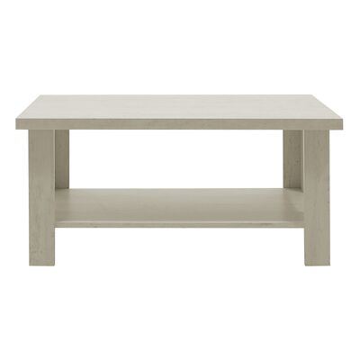 Table basse RIANO pakoworld couleur chêne gris 89,5x49,5x42,5cm