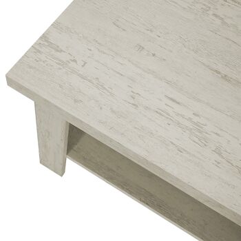 Table basse RIANO pakoworld couleur chêne gris 89,5x49,5x42,5cm 3