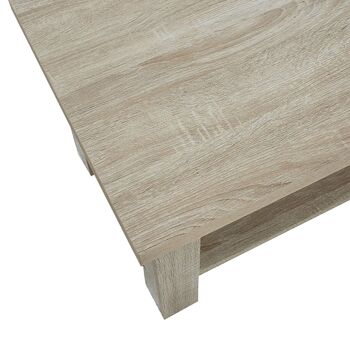 Table basse RIANO pakoworld couleur sonoma 89,5x49,5x42,5cm 3