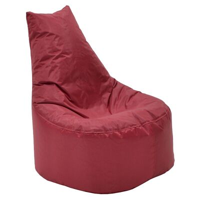 Bean bang sillón Norm PRO pakoworld professional 100% impermeable rojo