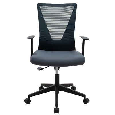 Office chair manager Ghost pakoworld mesh black - grey mesh