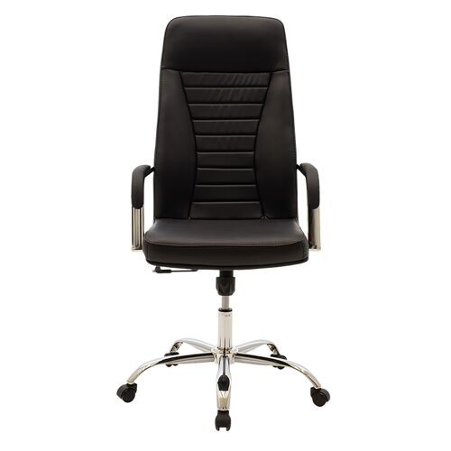 Manager Paolo pakoworld pu black office chair