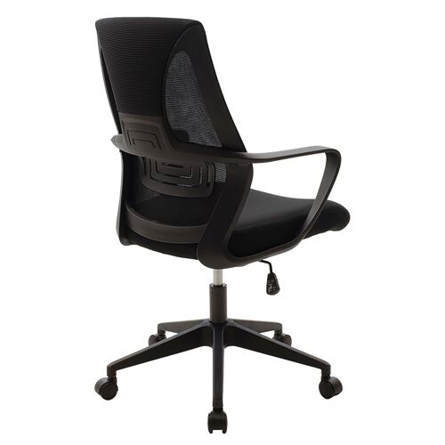 Office chair Maestro pakoworld with fabric mesh in black colour