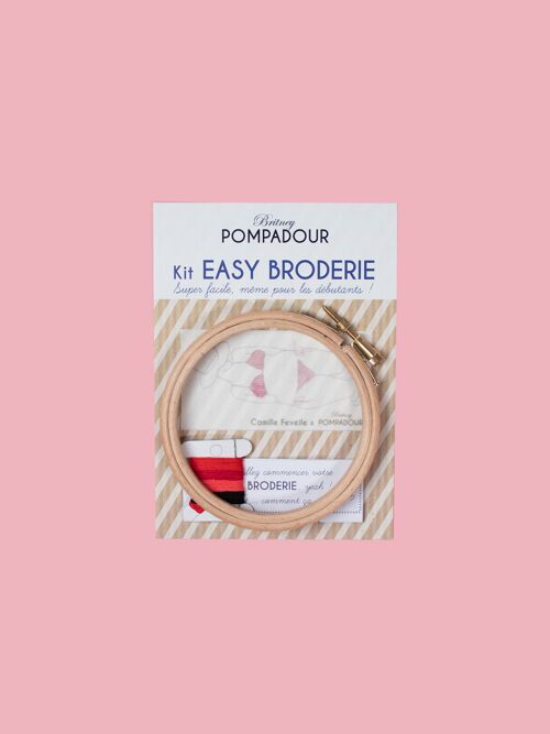 Kit EASY BRODERIE - Camille Feveile - Chapeau Maillot