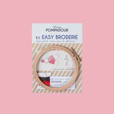 Kit EASY BRODERIE - Camille Feveile - La Dame