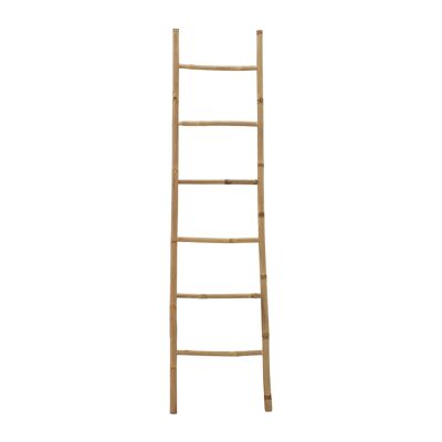 Treppe Jacy pakoworld Bambusfarbe natur 48,5x4x180cm