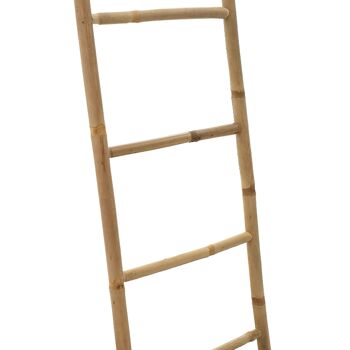 Escalier Jacy pakoworld bambou couleur naturel 48,5x4x180cm 2