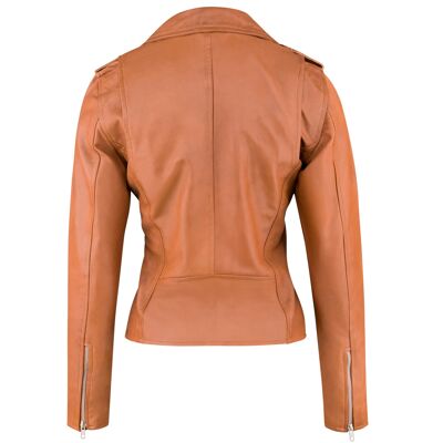 Urban 5884 Amy Ladies Jacket Lamb Skin Cognac