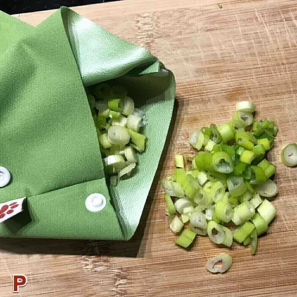 Reusable Freezer Bag: Small - LIME GREEN