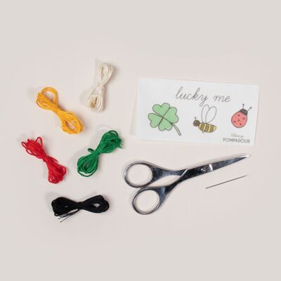 EASY EMBROIDERY Kit - Ladybug - Lucky