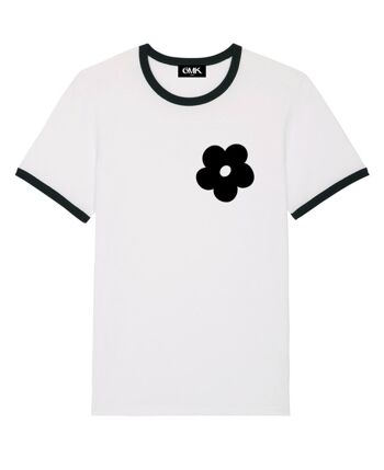 T-SHIRT STAY TRIPPY LITTLE HIPPIE BLANC 1