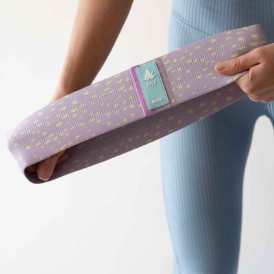 RESISTANCE BAND - LAVENDER CHEETAH - MEDIUM