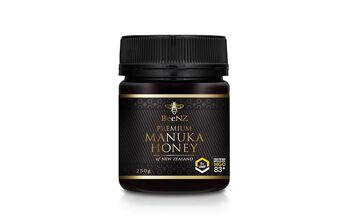 BeeNZ Miel de Manuka UMF5 + 83 mg/kg de méthylglyoxal (MGO) 250g 1